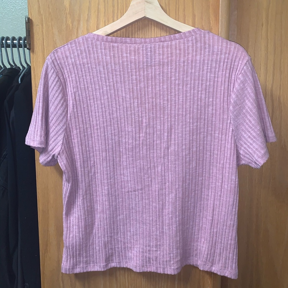 Pink Wild Fable Ribbed Top! - Picture 4 of 4